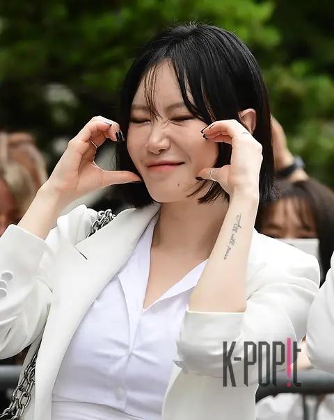 Yeji (Fiesta) — Music Bank Arrival