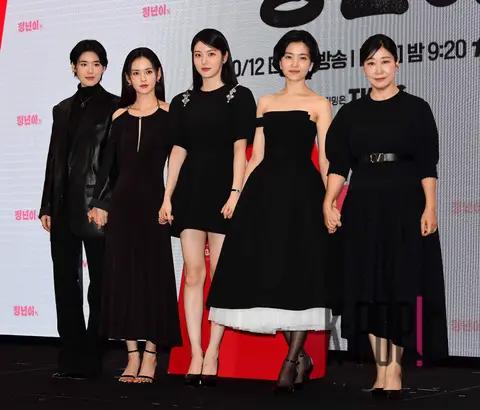 Kim Tae-ri, Shin Ye-eun, Ra Mi-ran, Jung Eun-chae, Kim Yun-hye — Retirement Production Briefing