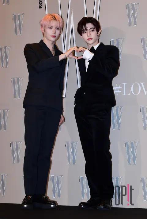 Sung Han-bin (ZEROBASEONE), Zhang Hao — Breast Cancer Campaign