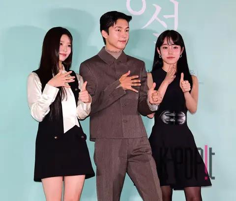 Hong Kyung, Noh Yun-seo, Kim Min-joo — Chungseol Press Screening