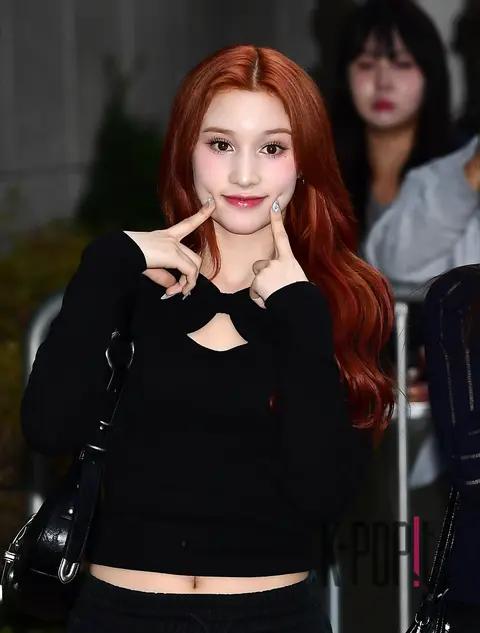 Huening Bahiyyih (Kep1er) — Music Bank Arrival