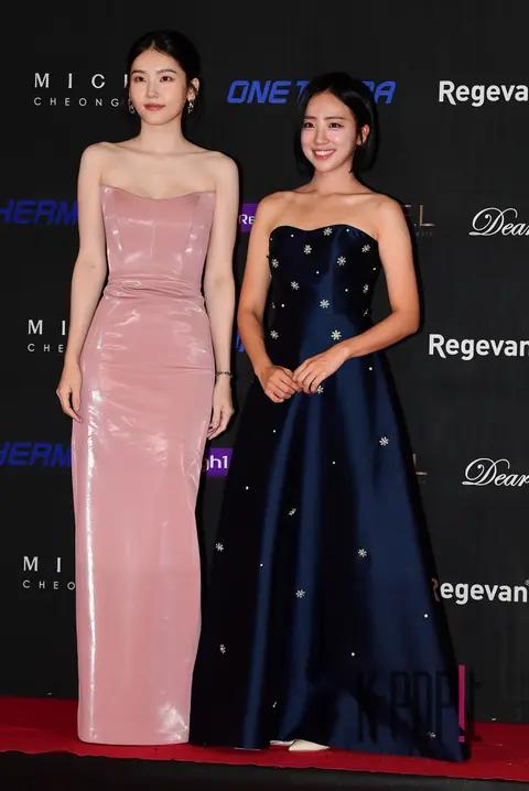 Shim So-young, Bae Hye-ji — Asia Model Awards Red Carpet
