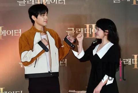 Son Ho-joon, Kim So-hyun — Gladiator II VIP Premiere