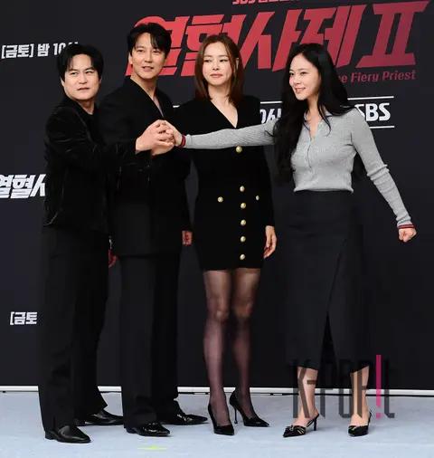 Kim Nam-gil, Lee Ha-nui, Kim Sung-gyun, Kim Hyung-seo (BIBI) — Priest 2 Production Briefing