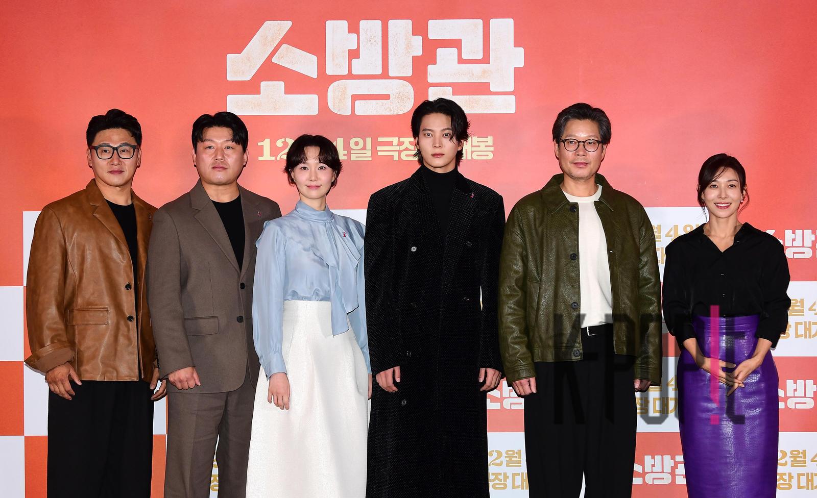 Joo Won, Yoo Jae-myung, Lee Yoo-young, Kim Min-jae, Oh Dae-hwan, Jang Young-nam — Song Bang-gwan Press Premiere — 2024-11-25