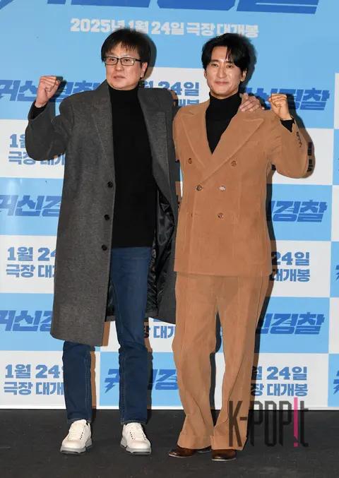 Director Kim Young-jun, Shin Hyun-joon — Ghost Police Press Screening