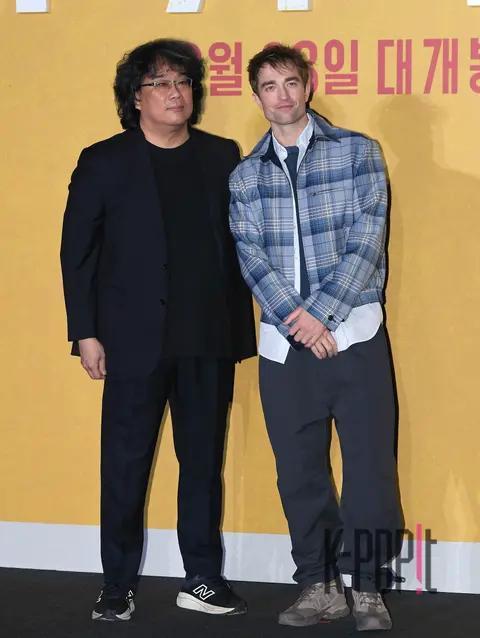 Director Bong Joon-ho, Robert Pattinson — Mickey 17 Press Conference
