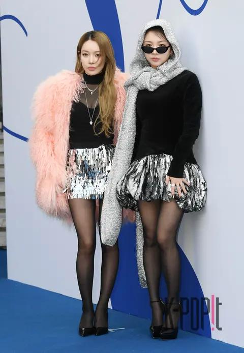 Jeon So-min (KARD), Jeon Ji-woo — Seoul Fashion Week Han Na-shin