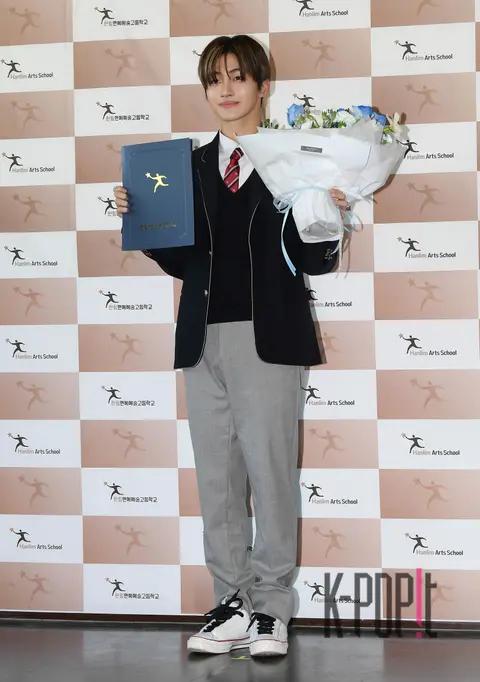 Han Jihoon (TWS) — Hanlim Arts High School Graduation