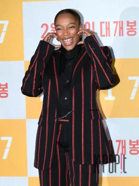 Naomi Akkie — Mickey 17 Korea Press Conference