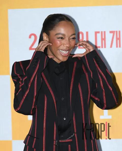 Naomi Akkie — Mickey 17 Korea Press Conference
