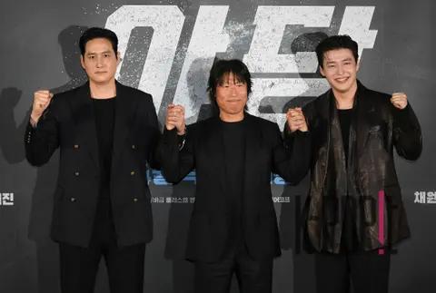 Park Hae-joon, Yoo Hae-jin, Kang Ha-neul — Opposition Party Production Briefing