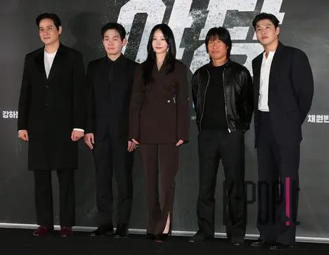 Kang Ha-neul, Yoo Hae-jin, Park Hae-joon, Ryu Kyung-soo, Chae Won-bin — Opposition Party Press Screening