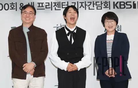 Lim Gi-soon (Producer), Choi Soo-jong, Writer Jeon Sun-ae — Korean Dining Table Press Conference