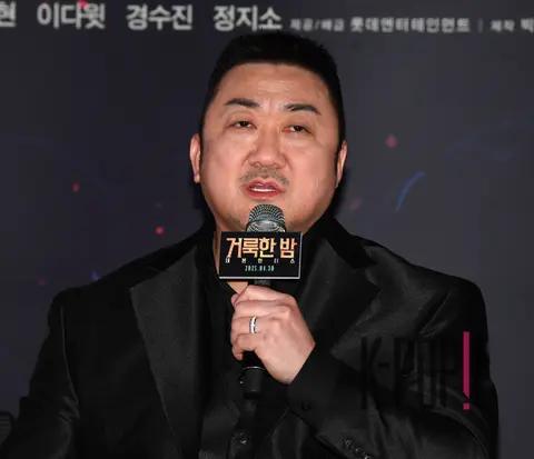 Ma Dong-seok — Holy Night Press Screening