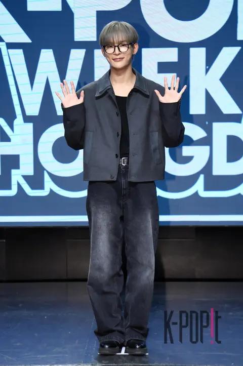 Kang Hyun-woo — K-pop Week in Hongdae Press Conference — 2025-04-23