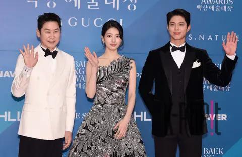 Shin Dong-yup, Suzy, Park Bo-gum — Baeksang Arts Awards Red Carpet