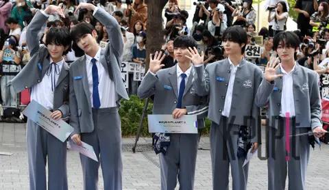 Tatsuki, Jo Myung-soo, Aoshi, Kim Hyun-bin, Kim Jaehyun — Boys Planet 2 Open Stage