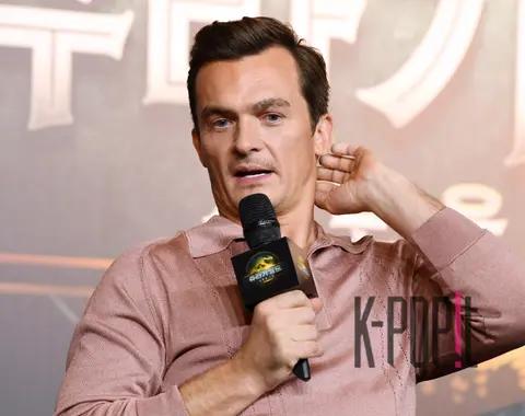 Rupert Friend — Jurassic World 4 Korea Press Conference