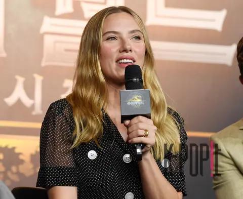 Scarlett Johansson — Jurassic World 4 Korea Press Conference