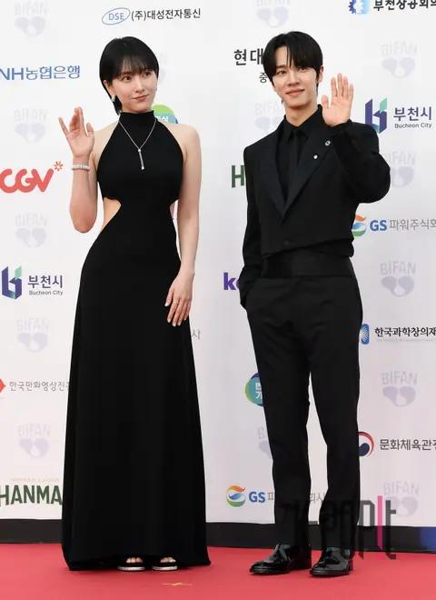 Kang Ji-yeong, Lee Ki-kwang — Bucheon International Fantastic Film Festival Red Carpet