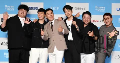 Kim Tae-won, Tak, Byun Ki-soo, Kim Sung-won, Song Young-gil, Jung Seung-jin — Bucheon International Fantastic Film Festival Blue Carpet