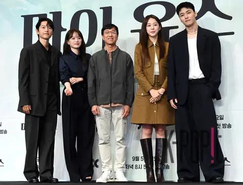 Director Lee Sang-yeop, Song Joong-ki, Chun Woo-hee, Lee Ju-myung, Suh Ji-hun — My US Production Briefing