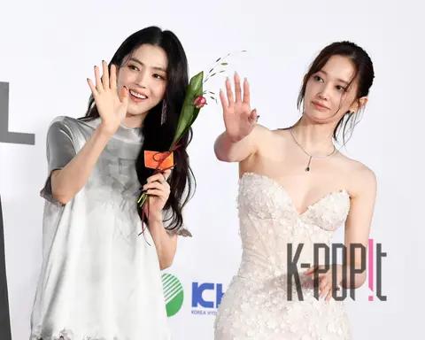 Han So-hee, Jeon Jong-seo — Busan International Film Festival Red Carpet