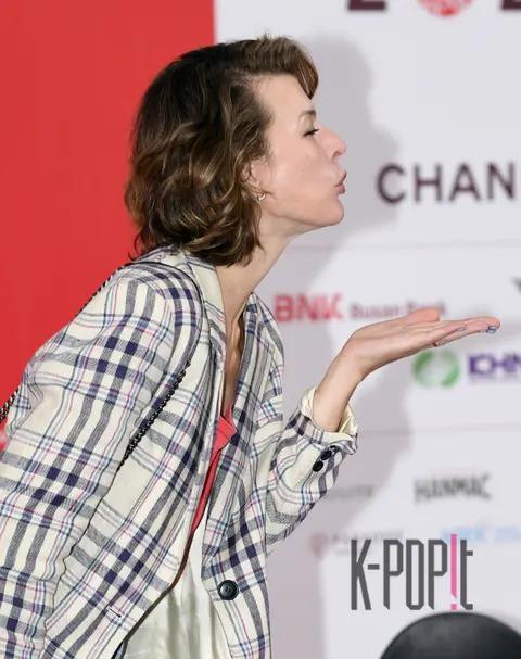Milla Jovovich — Bucheonkuk Film Festival Press Conference