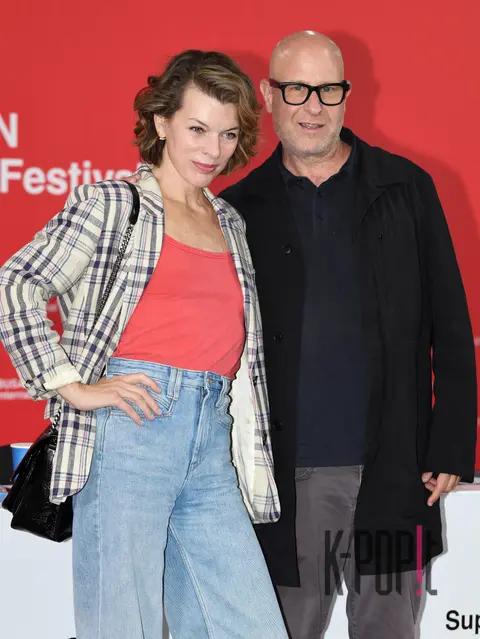 Adrian Greenberg, Milla Jovovich — Bucheonkuk Film Festival Press Conference