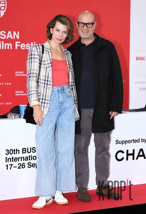 Adrian Greenberg, Milla Jovovich — Bucheonkuk Film Festival Press Conference