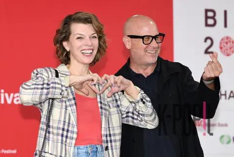 Adrian Greenberg, Milla Jovovich — Bucheonkuk Film Festival Press Conference