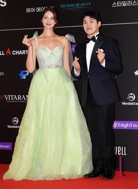 Kwon Hyuk-soo, Angelina Danilova — Asia Model Awards